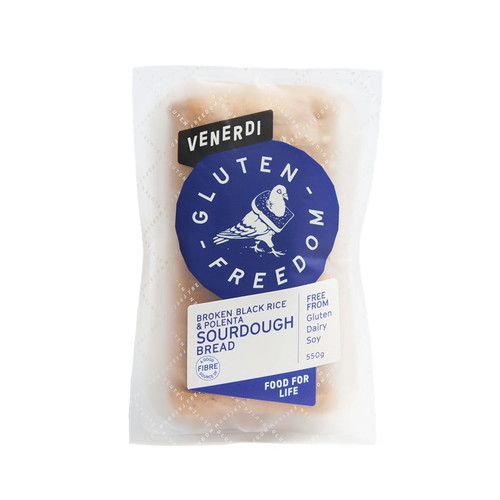 Gluten Freedom Rice & Polenta Sourdough
