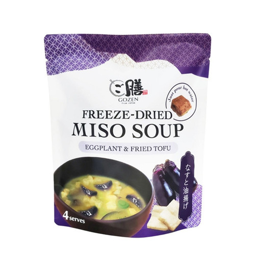 Gozen Miso Soup Eggplant & Tofu 4 Serves