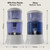 zazen Alkaline Water Filter System with BPA Free Plastic Bottom Tank