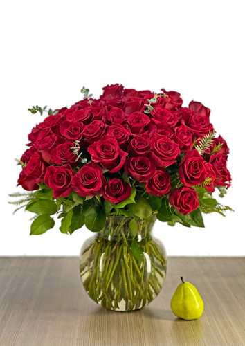 5 Dozen Rose Vase arrangement