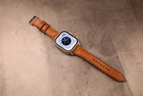 Classic Leather Apple Watch Band - Walnut Minerva