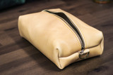 Leather Dopp Kit - Natural Minerva