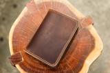 Leather Passport Wallet - English Tan Harvest