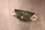 Leather Cord Wrap - Evergreen