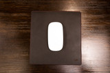 Leather Mouse Pad - Black Minerva