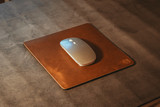 Leather Mouse Pad - English Tan Harvest