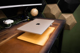 Leather MacBook Sleeve - Natural Minerva
