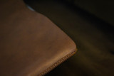 Leather MacBook Sleeve - Walnut Minerva