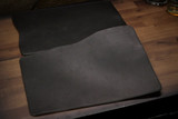 Leather MacBook Sleeve - Black Minerva