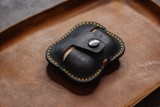 Leather AirPods 3 Case - Navy Blue Minerva