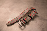 Classic Leather Watch Band - Black Minerva