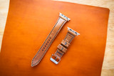 Classic Leather Apple Watch Band - Whiskey Shell Cordovan (LIMITED EDITION)