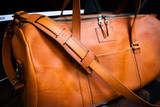 Leather Carry-On Duffle Bag - Olmo Minerva