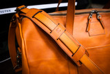 Leather Carry-On Duffle Bag - Olmo Minerva