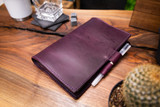 Leather Notebook Cover Set - Violet Minerva (LIMITED EDITION)