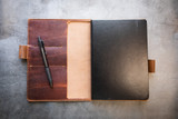 LEUCHTTURM1917 A5 Leather Notebook Cover Set - English Tan Harvest (LIMITED EDITION)