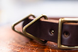 Leather Dog Collar - Dark Brown