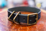 Leather Dog Collar - Black
