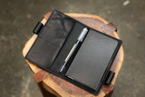 LEUCHTTURM1917 A6 Pocket Leather Notebook Cover Set - Grey Minerva (Limited Edition)