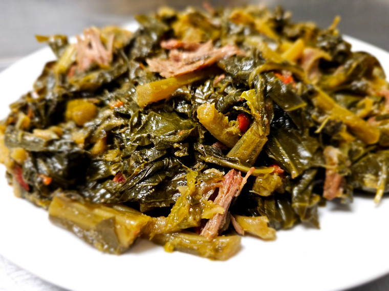 Collard Greens with Smoked Turkey