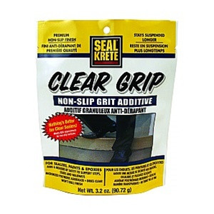 Seal-Krete 3.2 Oz Clear Grip Non-Slip Grit Additive