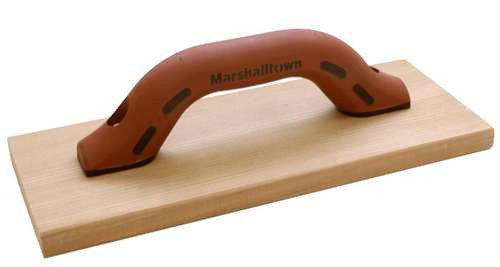 Marshalltown Wood Hand Float with DuraSoft® Handle 12" x 5" 44D