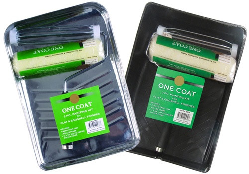 3-Piece One Coat Roller & Tray Paint Kit