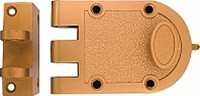 Ultra Hardware Brass Single Cylinder Jimmy Proof Lock 44860 - (Box of 5)