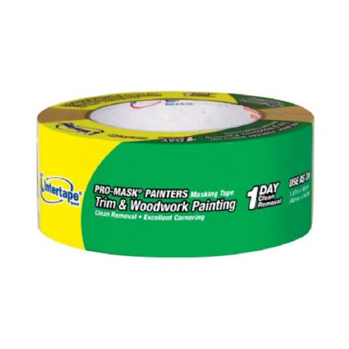 Intertape PRO-MASK Painters' Grade Masking Tape 1.5" x 60yds - (Box of 20)