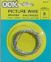 OOK Braided Picture Wire 30 Lb 50123 - (Box of 12)