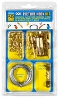 OOK 50 Piece Assorted Picture Hook Kit