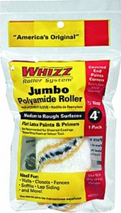 Whizz Jumbo Gold Stripe Roller Cover 6" x 1/2" Single Pack 60015 - (Box of 10)