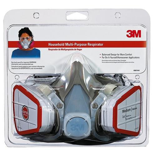 3M Household P100 Multi-purpose Respirator 65021HA1A - (Box of 4)