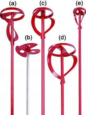 Professional Paint Mixers (c) 2-3/8" x 17" [KG000601] - (Box of 6)