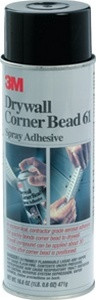 3M 24Oz Drywall Corner Bead Spray Adhesive 61 - (Box of 6)