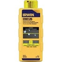 Irwin 8 Oz Strait-Line Hi-Visibility Chalk Refill Flourescent Orange 64905 - (Box of 6)
