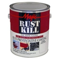 Majic Rust Kill Rust Preventative Coating Gallon Navy Gray 8-6010-1