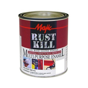 Majic Rust Kill Rust Preventative Coating Quart Orange 8-6004-2 - (Box of 4)