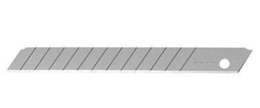 OLFA Standard-Duty Ratchet-Lock Utility Knife Snap-off Blade, 10-pack (AB-10B-3) - (Box of 6)
