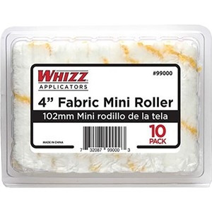 Whizz Yellow Stripe Acrylic Mini Roller 10-Pack 6 Inch 99016