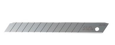 OLFA Standard-Duty Stainless Steel Snap-off Blade, 50-pack (AB-50S) - (Box of 6)