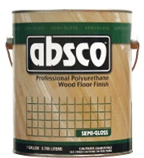 Absolute Coatings absco Polyurethane Wood Floor Finish Gallon Gloss 450 VOC 89001