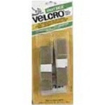 Velcro Peel & Stick Adhesive Tape 3/4" X 18" White 90079