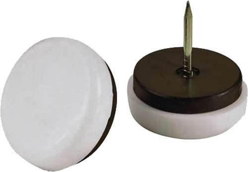 Shepherd Plastic Cushioned Nail-On Glides 4 Pack 1-1/2" 9513 - (Box of 6)