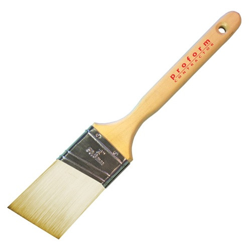 Proform Contractor Angled China White Brush 1-1/2" - (Box of 12)