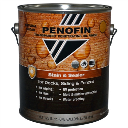 Penofin® Transparent Penetrating Oil Finish Stain & Sealer Gallon Dark Walnut FSSDWGA