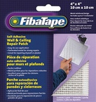 FibaTape Aluminum Perforated Wall & Ceiling Repair Patch 6" X 6" FDW6838-U - (Box of 24)