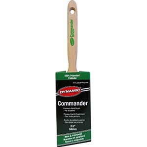 Dynamic Commander Polyester Angled Brush 2" HB188005
