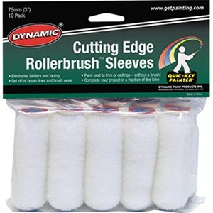 Dynamic 3" Cutting Edge Rollerbrush Roller Covers 10-Pack HM005913 - (Box of 10)