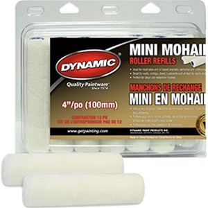 Dynamic Mini Mohair Roller Covers 4" 12-Pack HM005400